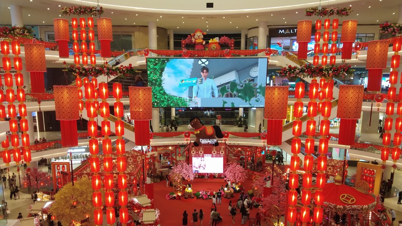 Pavilion Bukit Jalil CNY Decorations 2026