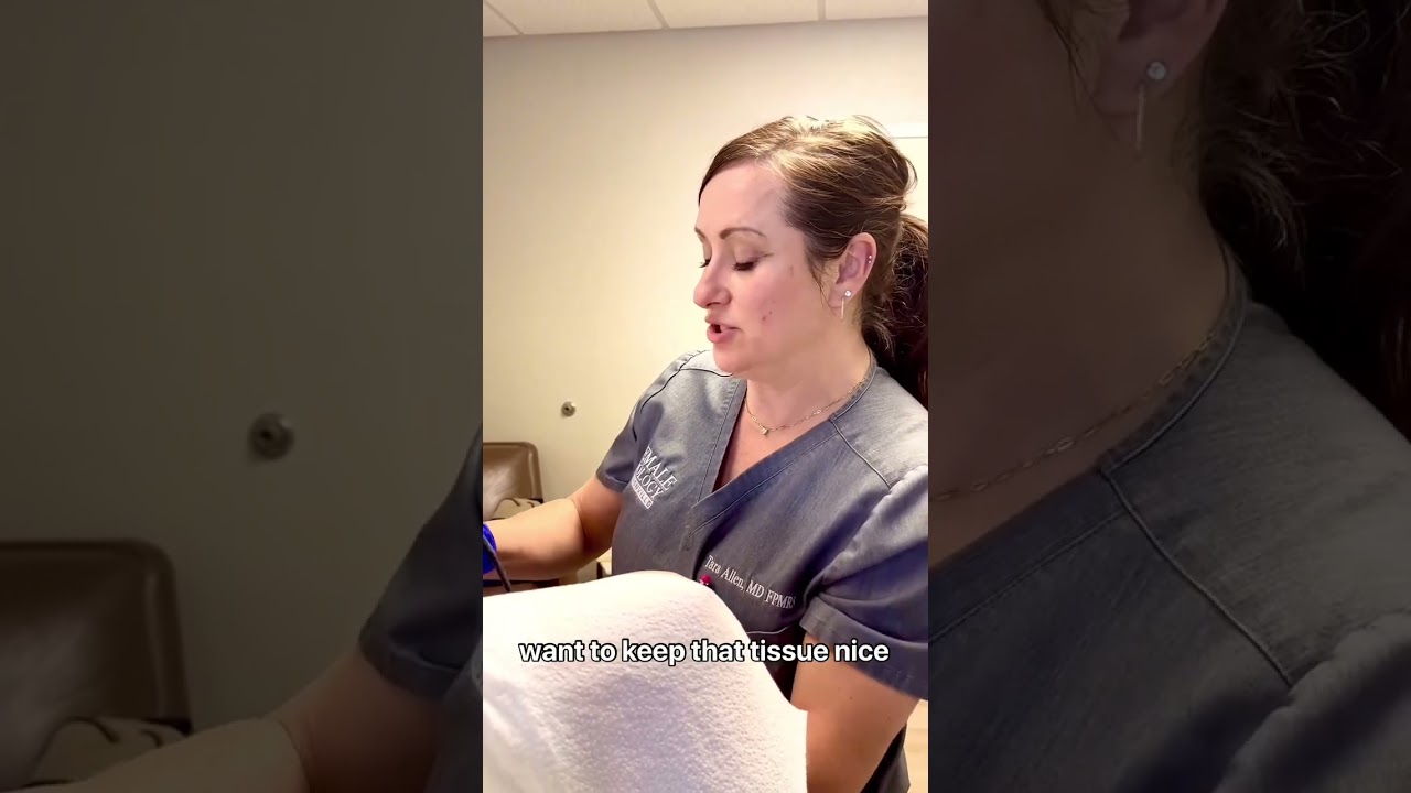 Watch Dr. Allen as she performs a MonaLisa Touch&reg; laser therapy procedure on a FUN patient. &nbsp;