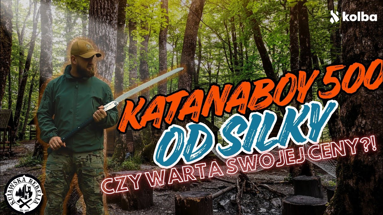 Najlepsza piła do bushcraftu?! Testuje Katanaboy 500. Czy warto? Pierwsze wrażenie!