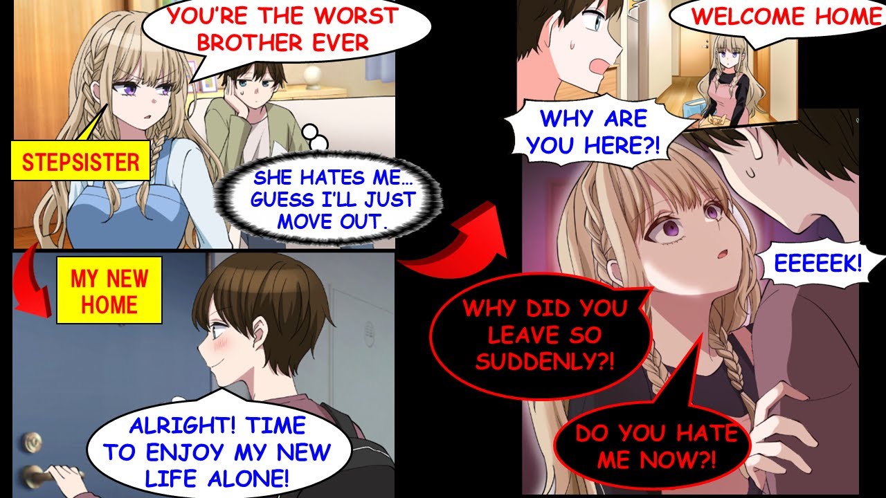 [Manga Dub] I Moved Out Because My Stepsister Hated Me, but She’s Actually a Yandere[RomCom]