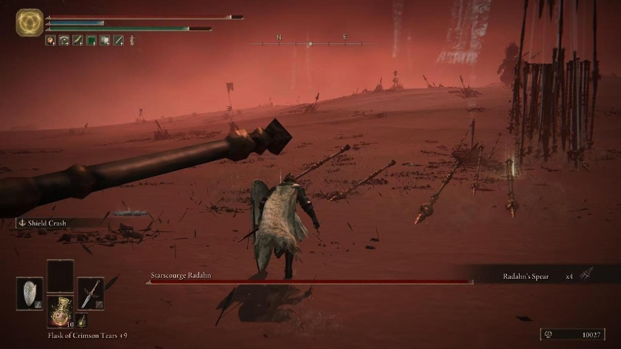 ELDEN RING Radhan vs Great Shield Build Lv65