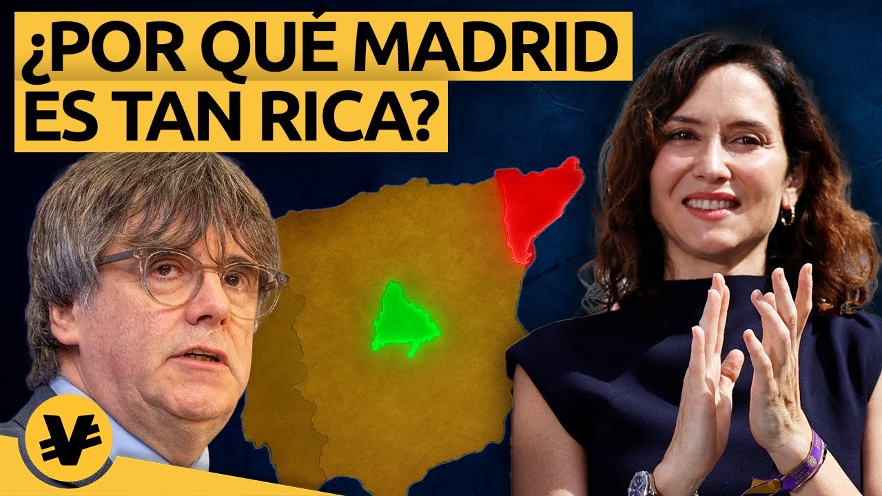 ¿Por qué MADRID se ha convertido en la comunidad MÁS RICA de ESPAÑA? - VisualEconomik