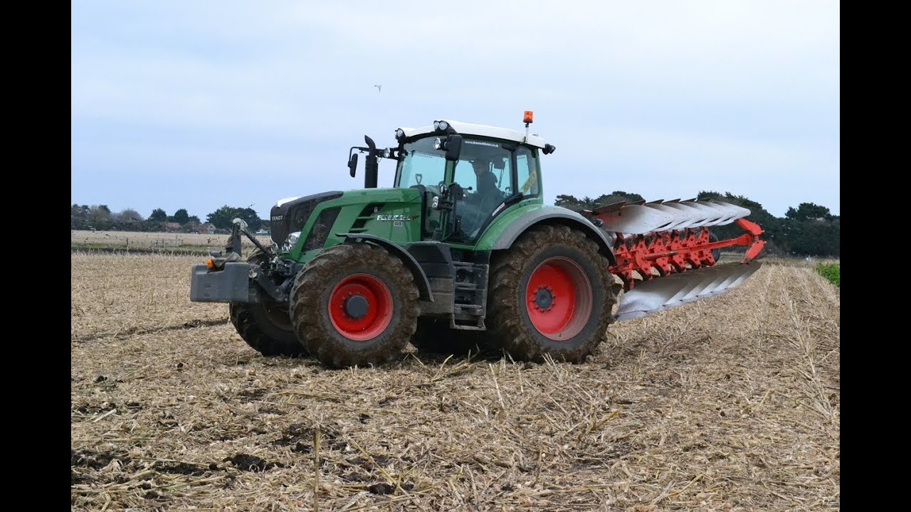Fendt 828 Vario & Kuhn VariMaster Ploughing 2013 *HD*