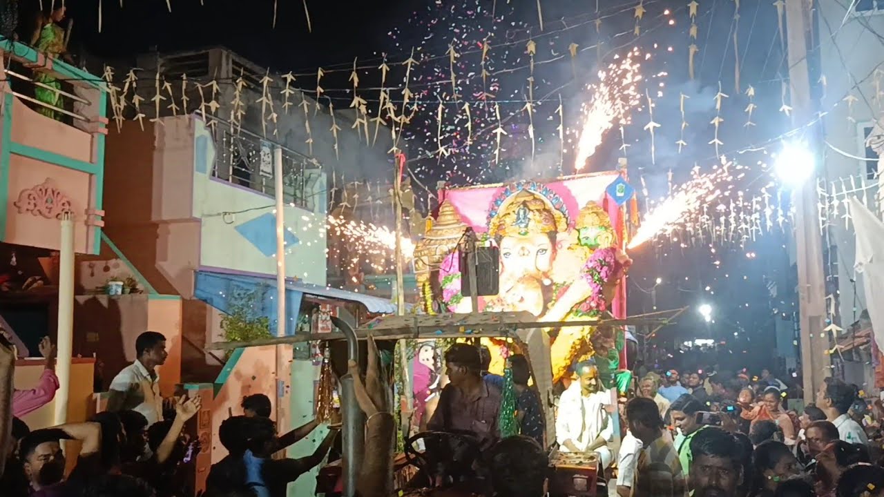Grand Ganesh immersion 2024 || Dharmapuri || Andhrapradesh