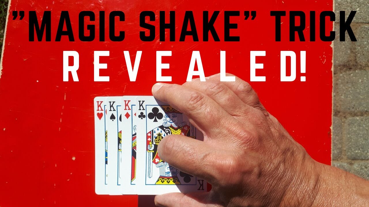 Impossible 'Magic Shake' Card Trick - Revealed!