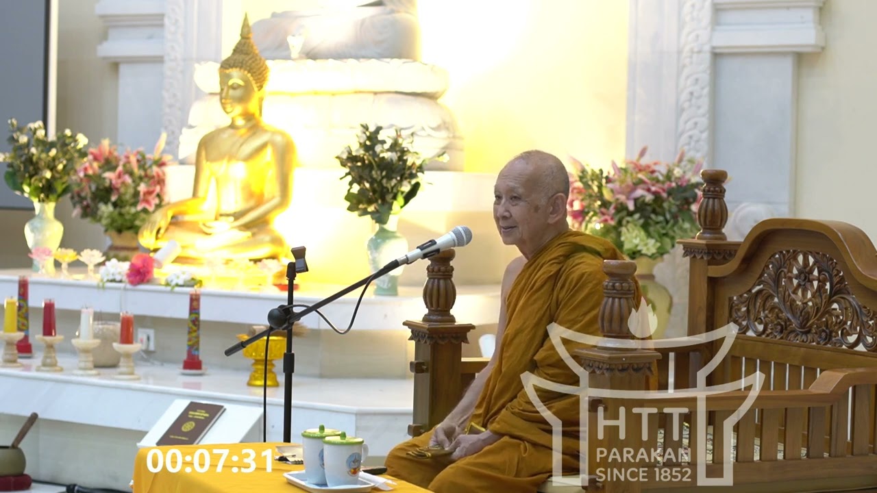 Hukum Karma sebagai pedoman hidup, Dhamma Class oleh Bhikku Sri Pannavaro Maha Tera