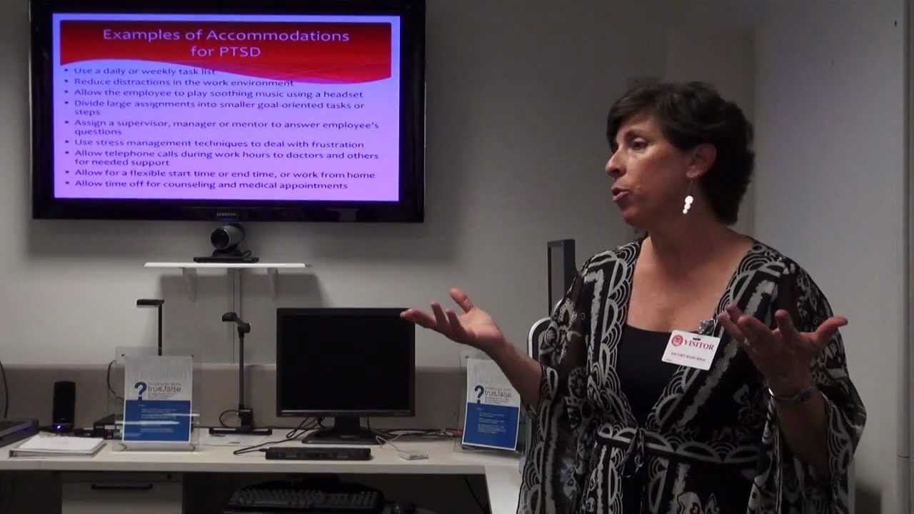 PTSD Accommodations in the Workplace - CAP Innovation Day Clip 4