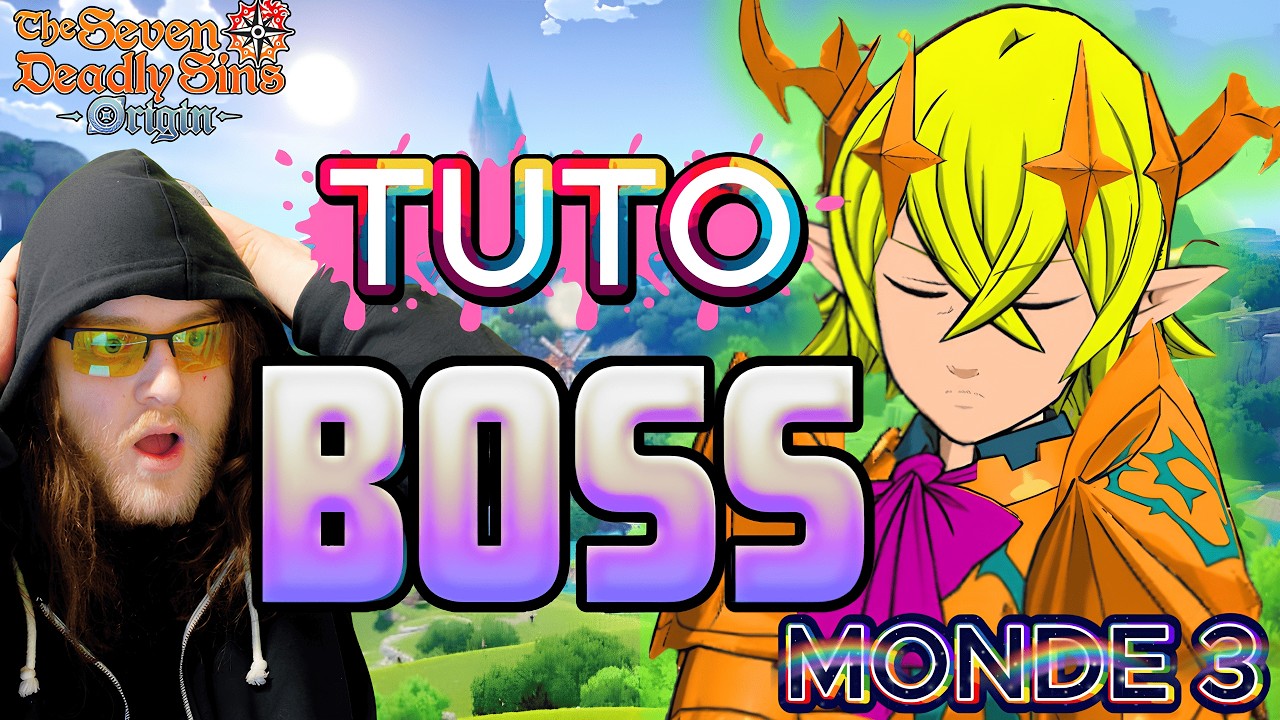TUTO BOSS 😱 DEBLOQUER LE MONDE 3 SUR SEVEN DEADLY SINS ORIGIN  🫡 (NIVEAU 30) 