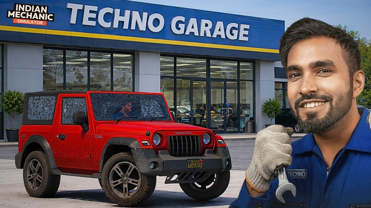 I BECAME EXPERT INDIAN MECHNAIC TO FIX CARS || TECHNO GAMERZ #1