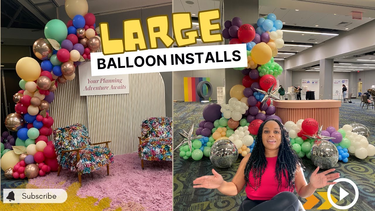 Large Organic Balloon Garlands I Balloon Wall I So Fun!