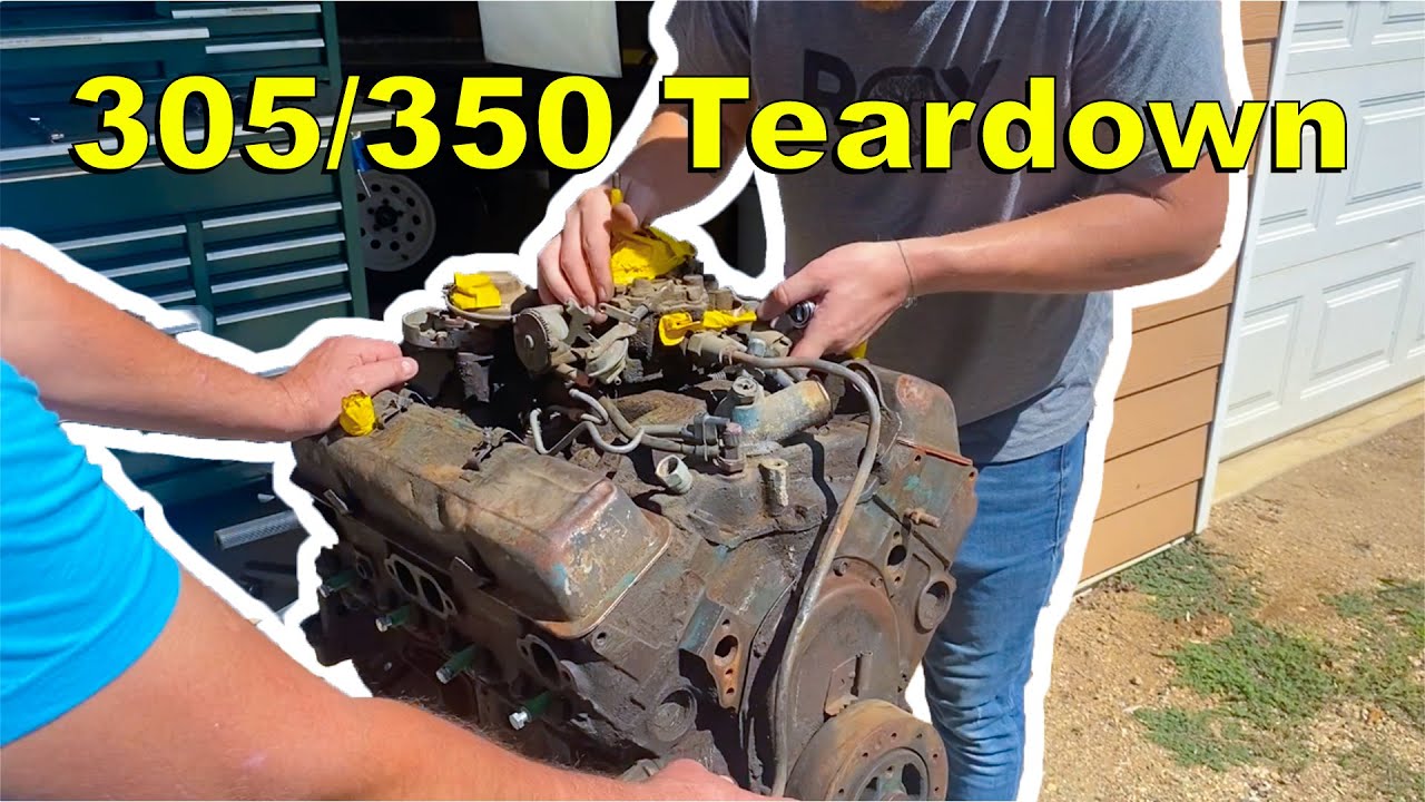 How To Teardown Chevy 305/350 Small Block Top End | The Other El Camino