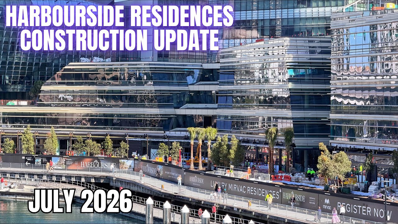 Отчет о строительстве Harbourside Residences &mdash; июль 2026