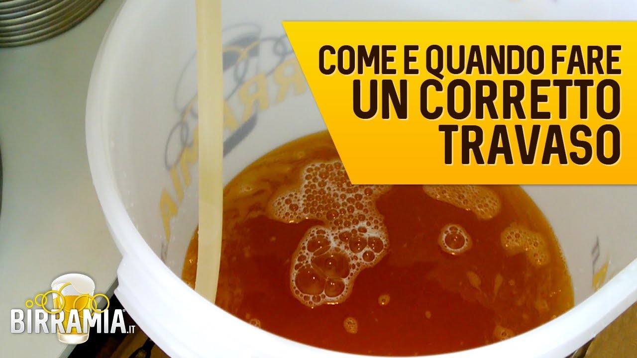 Come e quando fare un corretto travaso del mosto 🍺