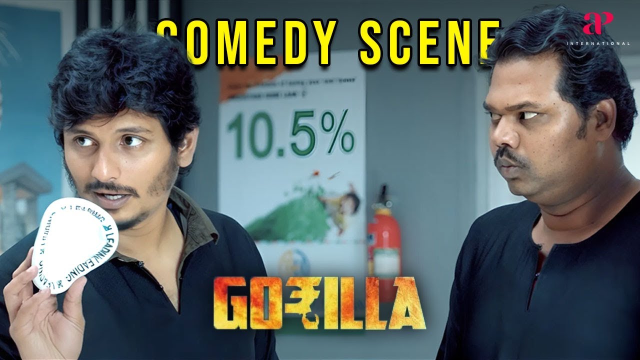 Gorilla Comedy Scenes | The Great Bank Heist...with a Chimpanzee | Jiiva | Shalini Pandey
