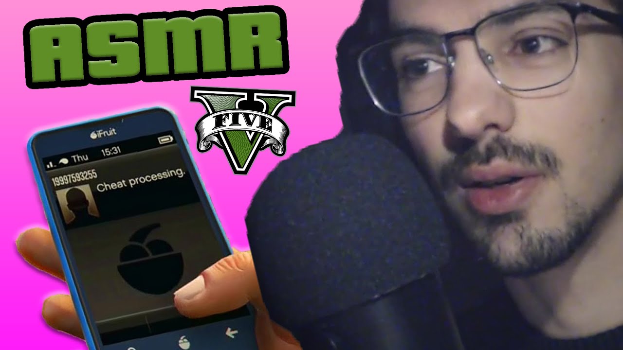 ASMR : on teste les CHEAT CODES de GTA 5 ! 💣