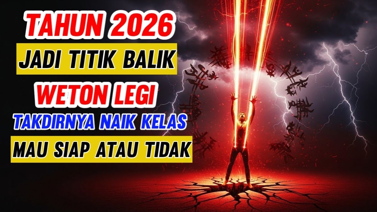 2026 JADI TITIK BALIK! WETON LEGI Dipaksa Takdir Naik Kelas — Mau Siap atau Tidak! - MAKNA WETON