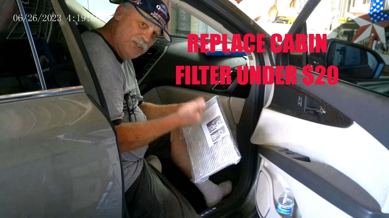 cabin filter replace FIN