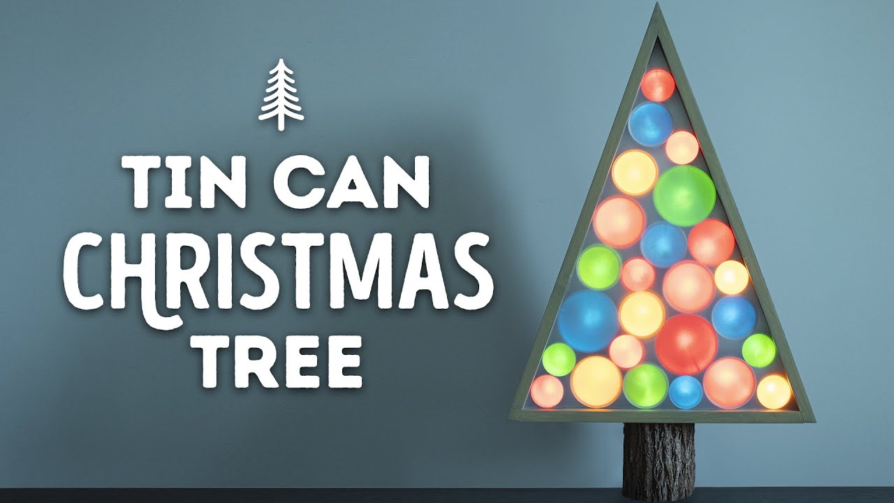 Making Tru-Tone&rsquo;s Tin Can Christmas Tree