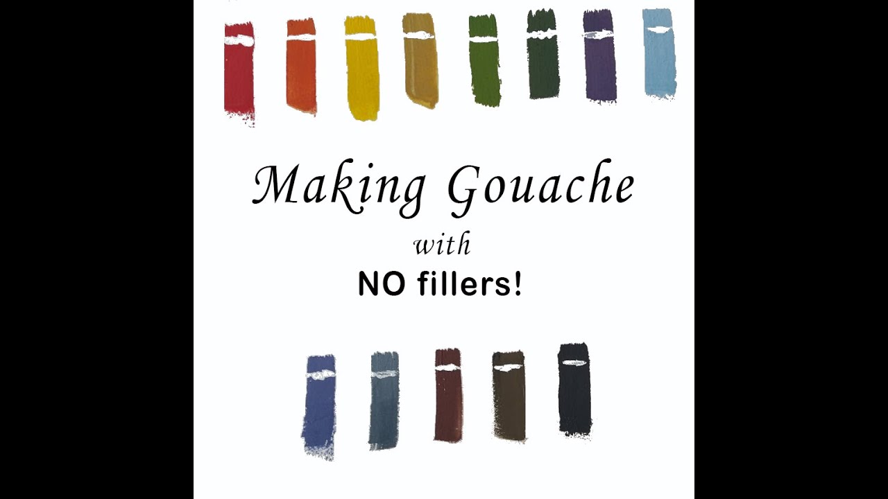 A beginners guide to making Gouache Paint