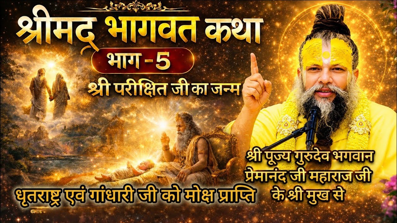 श्रीमद् भागवत कथा (भाग-05)l#premanandjimaharaj #premanandjipravachan #viralvideo #bhagwatkatha 