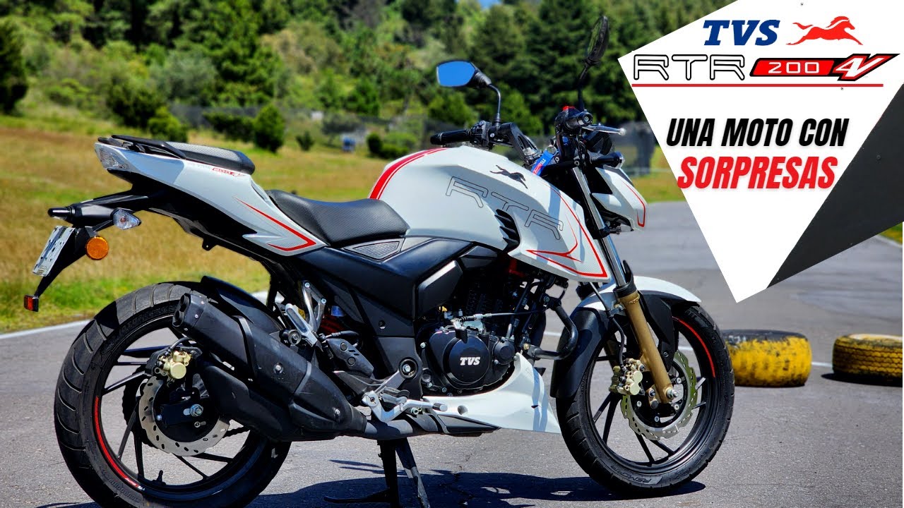 TVS RTR 200 4V Review ¡Debes voltearla a ver!