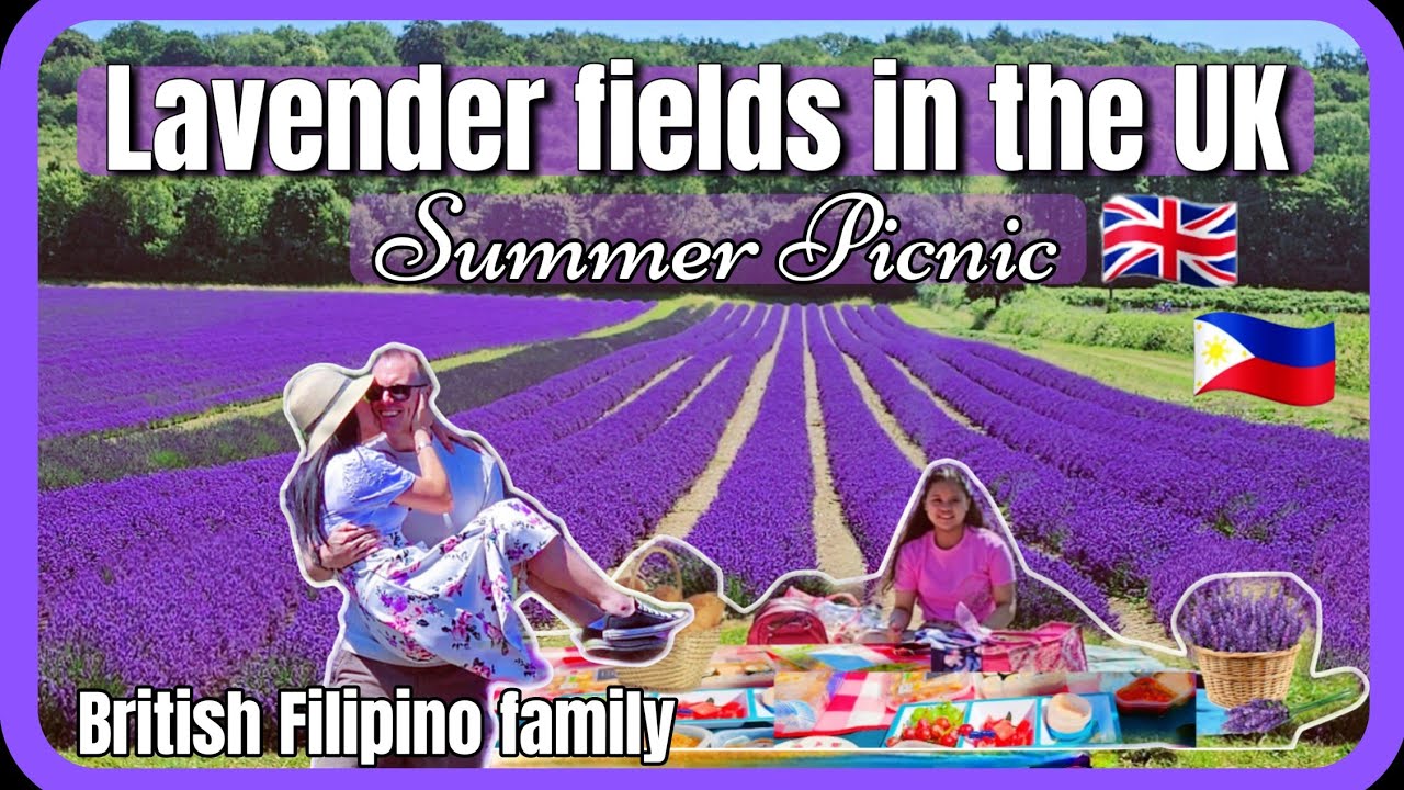 PICNIC | LAVENDER FIELDS |British Filipina Life in UK #lifestyle #buhayabroad #ldrcouple