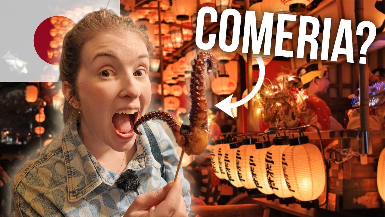Festival Centenário no Japão! 🇯🇵 Matsuri e Comida Típica de Rua 犬山祭