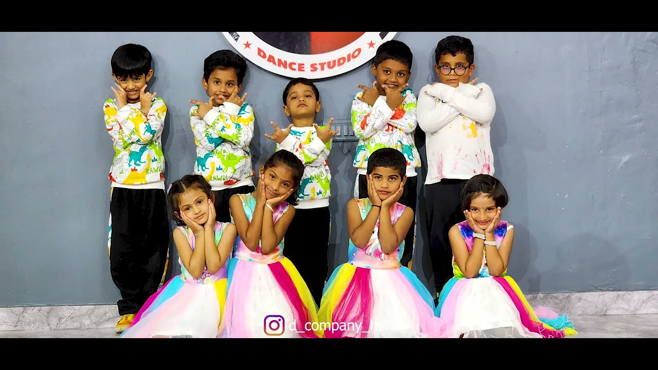 Dhating Naach Cover Dance | D Company Dance Studio | D Company HSR | Kids Dance Videos