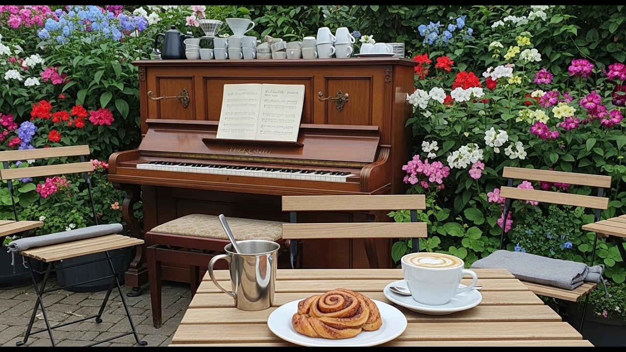 Morning Café Jazz ☕ Relaxing Music for Study, Work & Focus 1.5 Hours