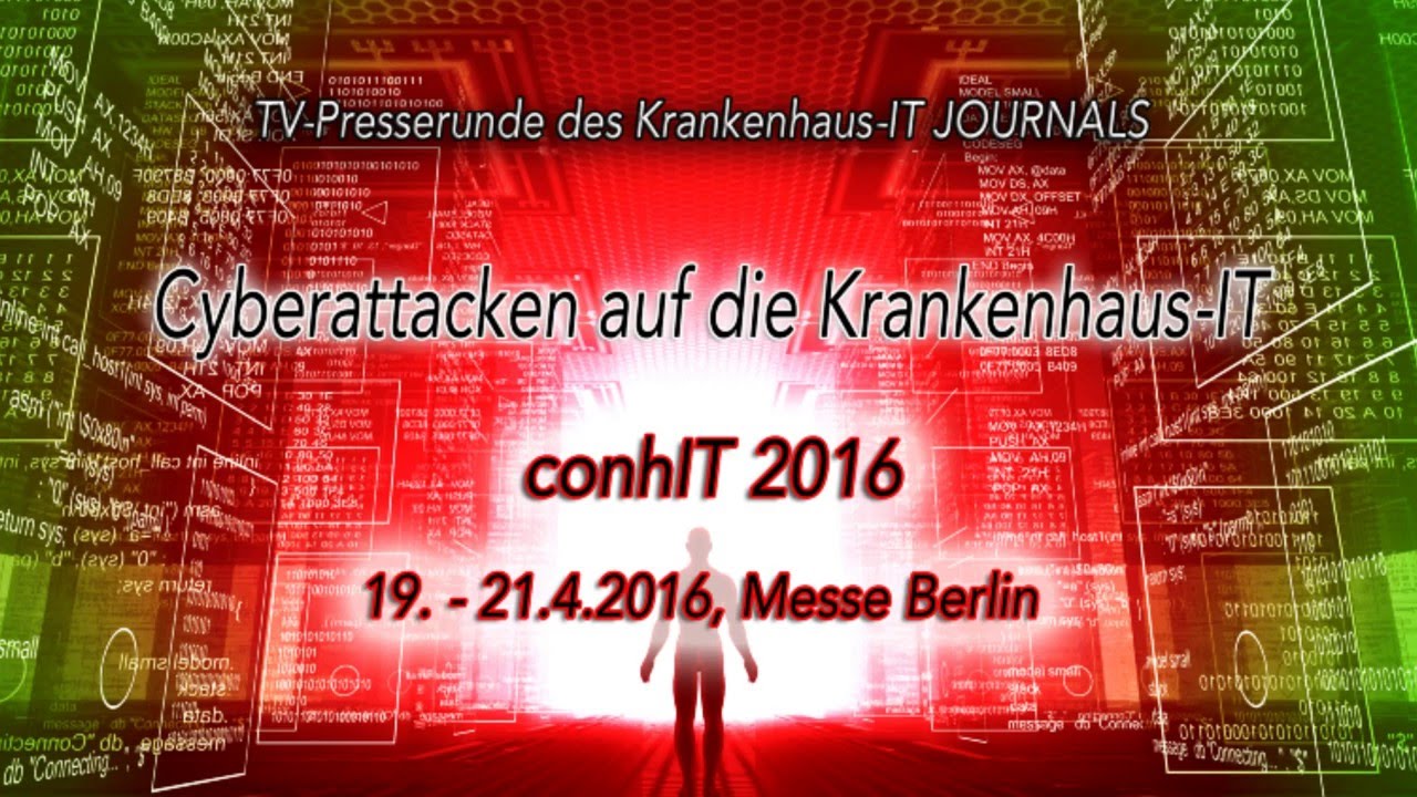 conhIT 2016 TV-Presserunde - Cyberangriffe, Gegenwehr auf Augenh&ouml;he