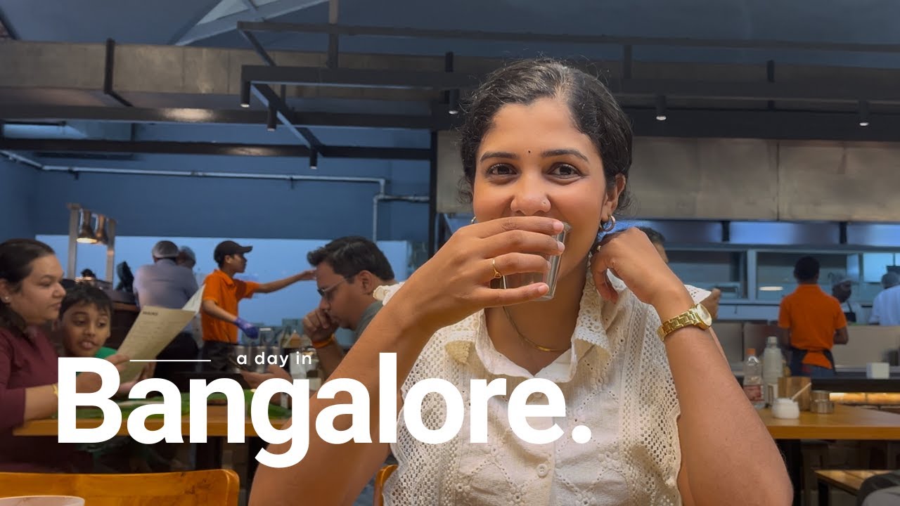 A Day in Bangalore| The iconic Bangalore food 🧁🥘✨