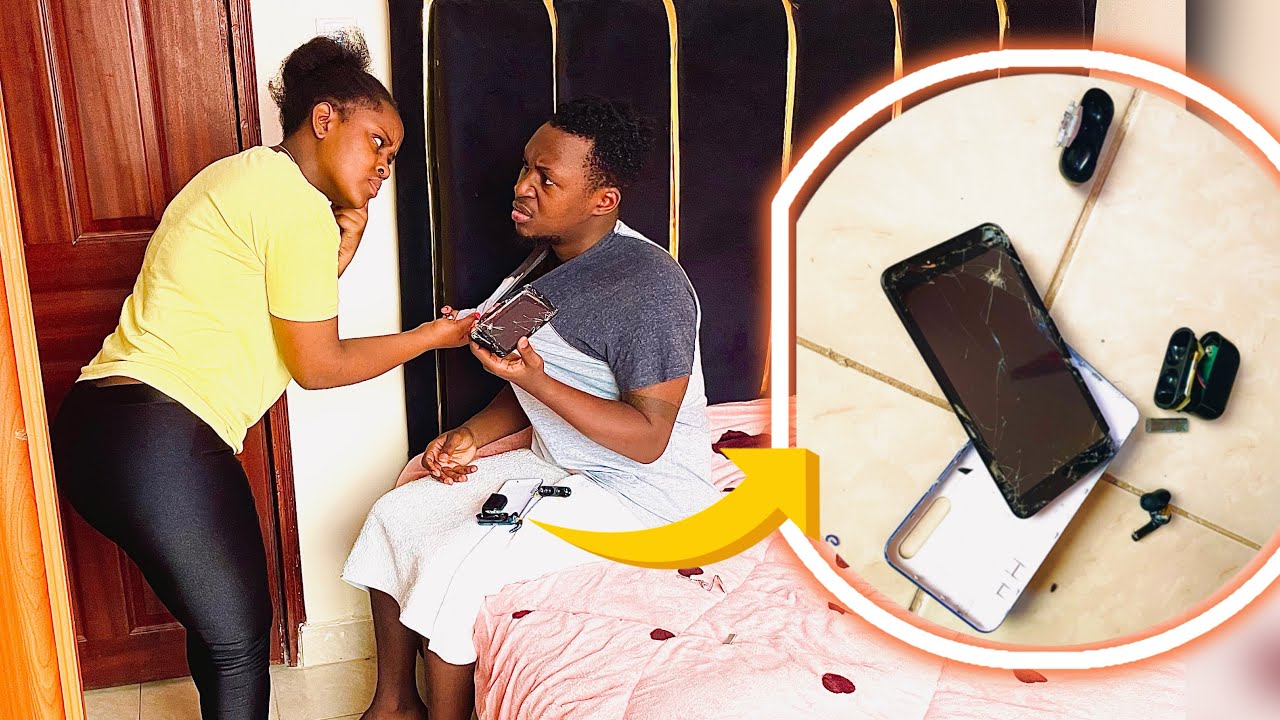 😭I CAUGHT HIM CHEATING ON ME💔I BROKE HIS PHONE **BREAK UP**