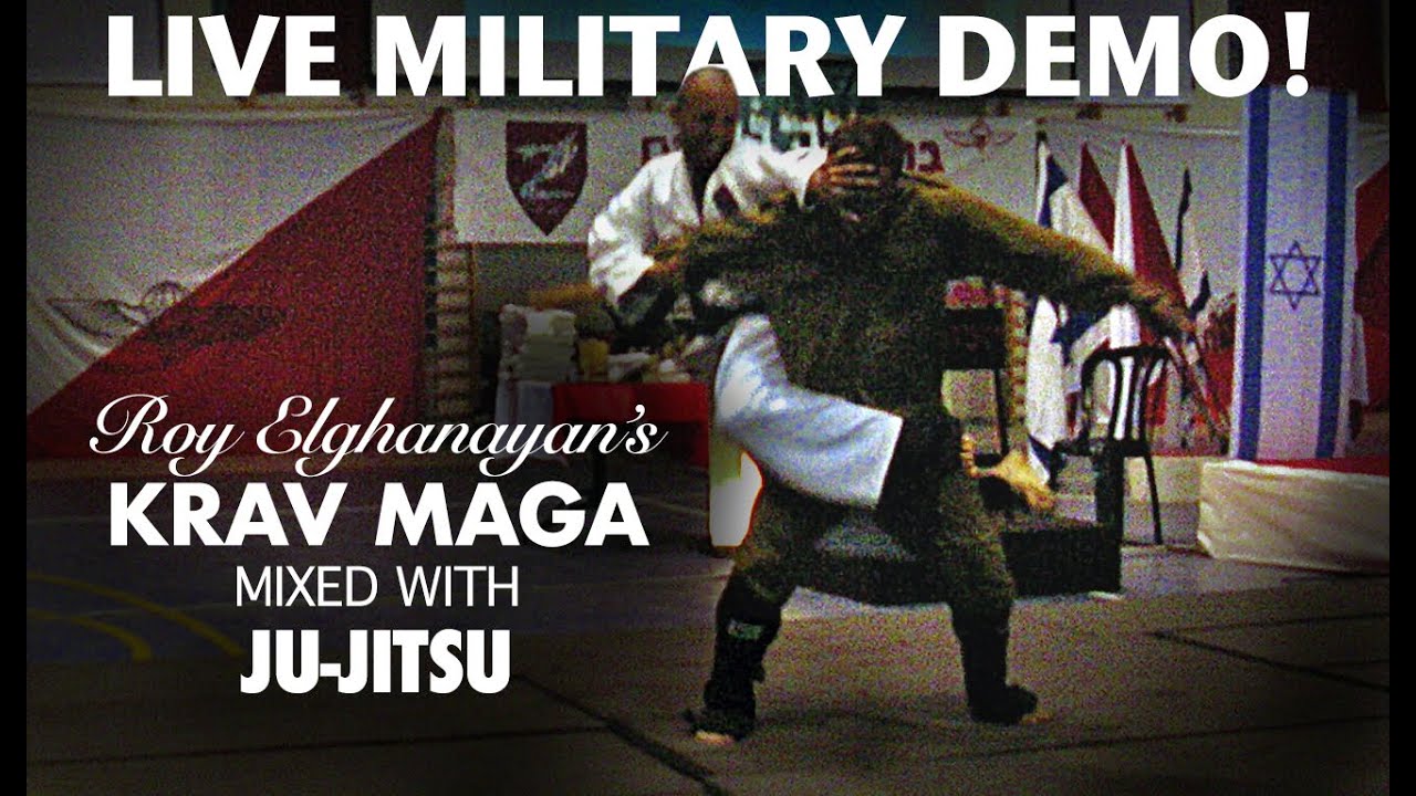 10,000 IDF Soldiers Watching KRAV MAGA EXPERT Roy Elghanayan LIVE!