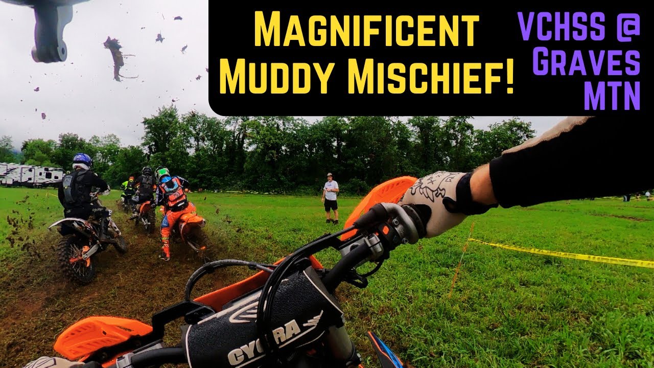Muddy Mountain Mayhem! | Hare Scramble Racing  |  VCHSS 2024 - Graves