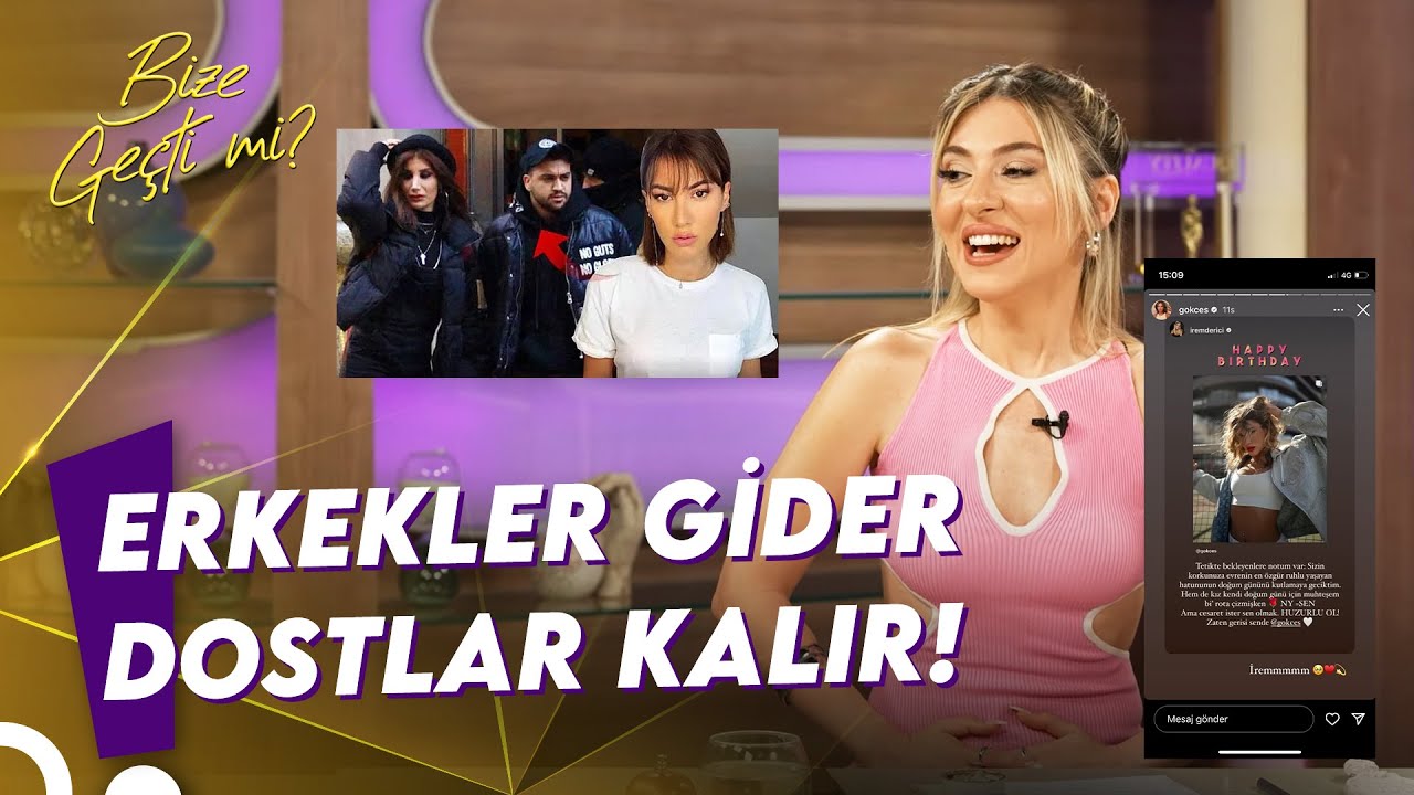 İrem Derici'nin Paylaşımı Şaşırttı! | Bize Geçti Mi?