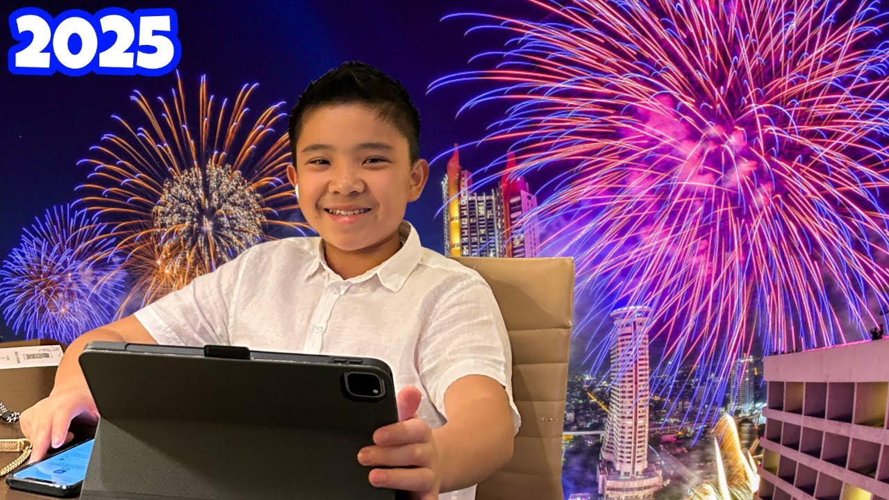 New Years Fireworks in Thailand Calvin CKN