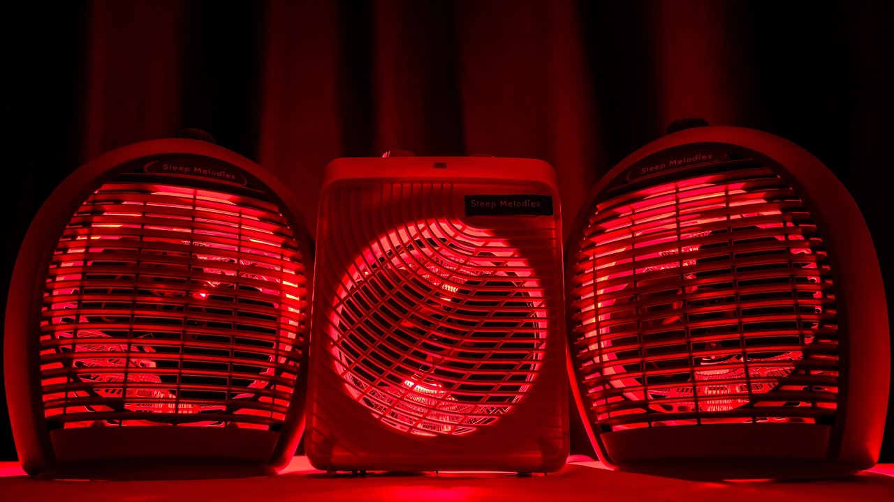😴 Triple Fan Heater Sounds and Soft White Noise to Sleep Fast and Relax