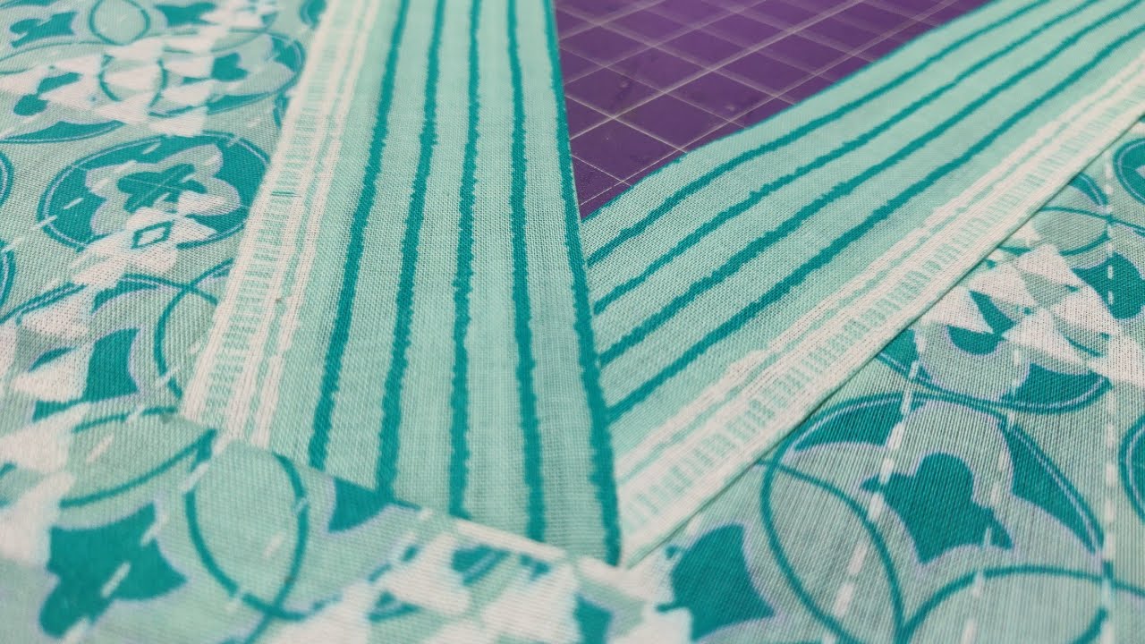 overlap v placket Neckline with all necessary Detals || gly ka design  @DressingMania