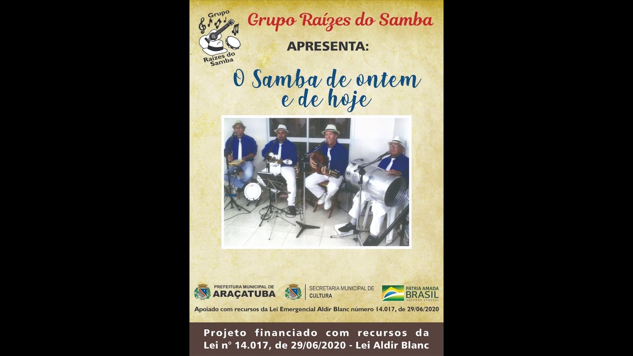 #Live Grupo Raizes do Samba   Apresenta - O Samba de Ontem e de Hoj&ecirc;
