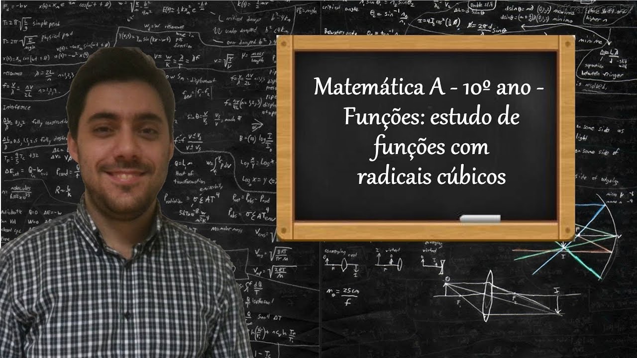 Matemática A - 10º ano - Funções: estudo de funções com radicais cúbicos
