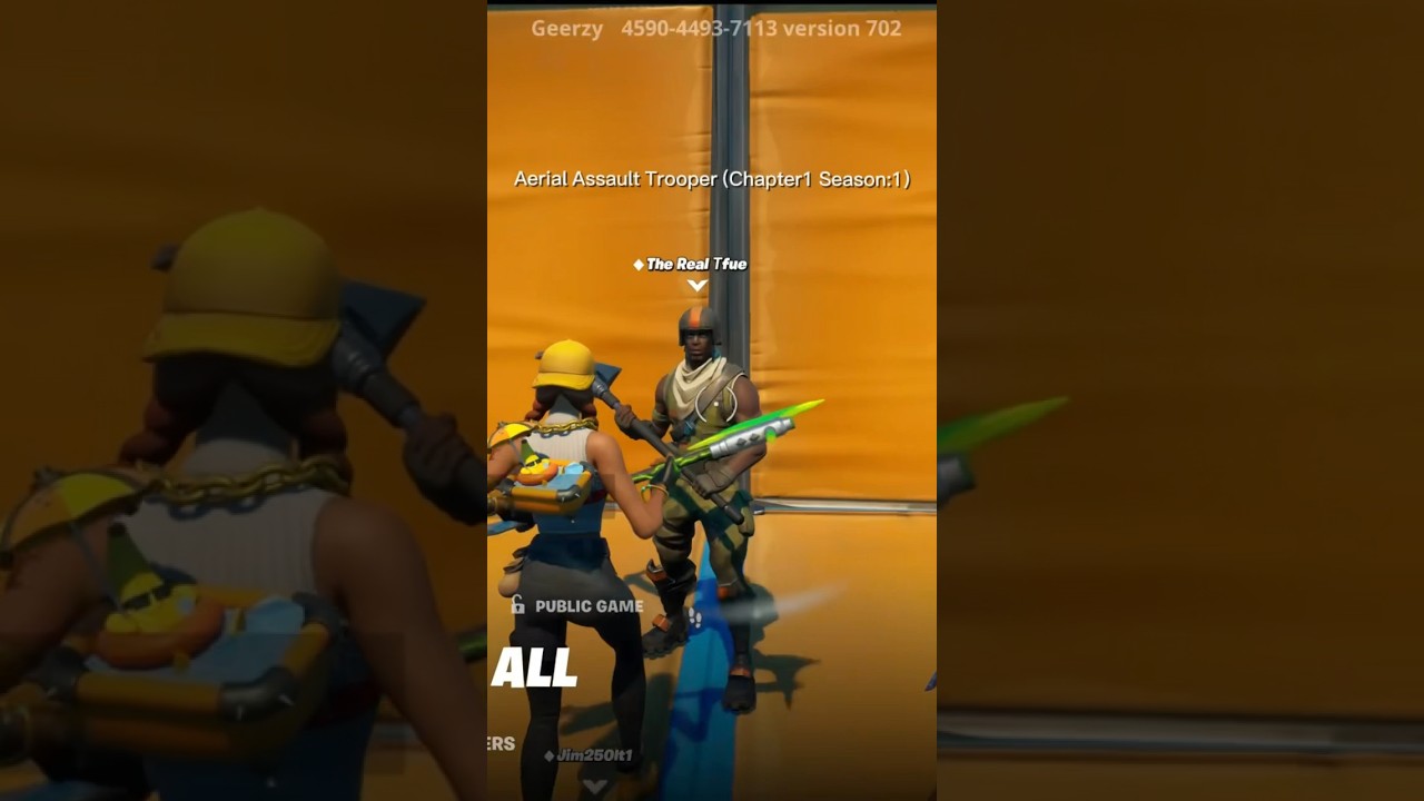 I found the Aerial Assault Trooper in Fortnite! #fortnite
