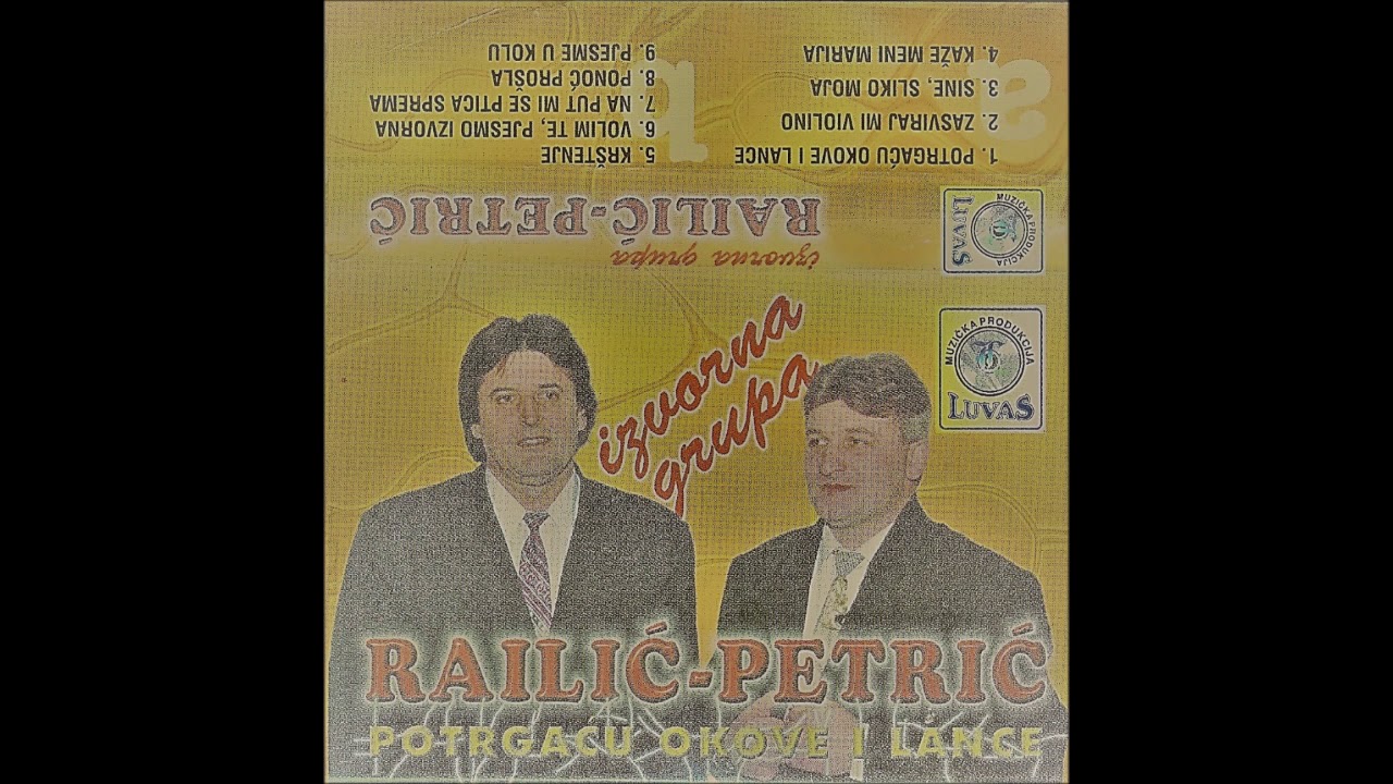 Railić i Petrić - Zasviraj mi Violino (official live video)