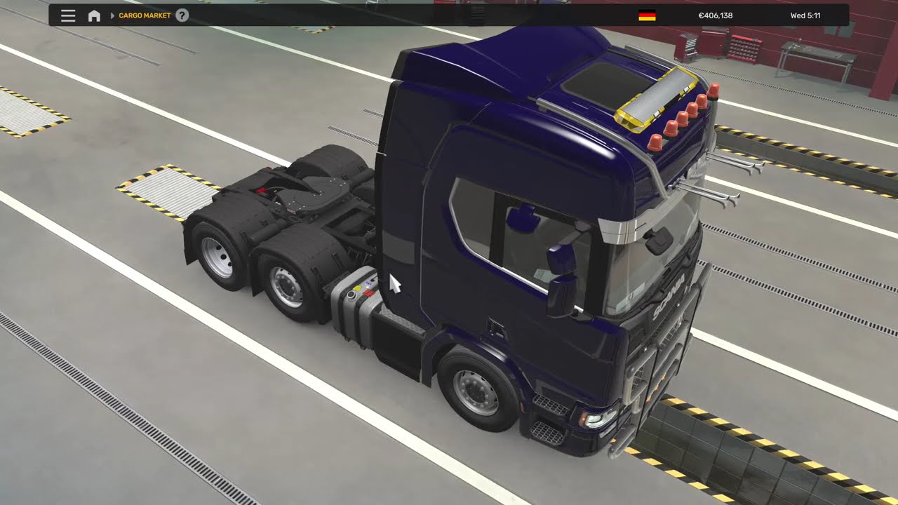 Playing Euro Truck Simulator in TruckersMP PT 1 