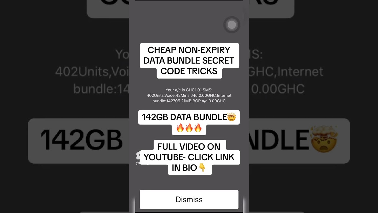 🤯MTN 142GB DATA BUNDLE SECRET CODE TRICK #mtn #mtnghana #mtnsouthafrica #freedata #freeinternet