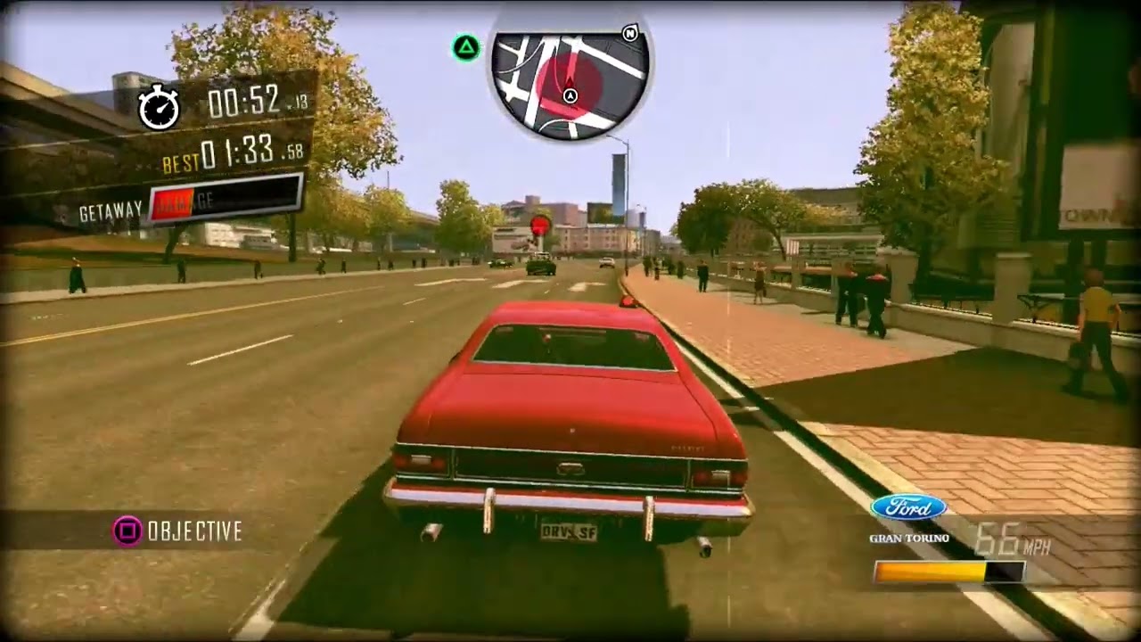 Driver San Francisco [PS3] Challenges TT #14 (White Stripe)