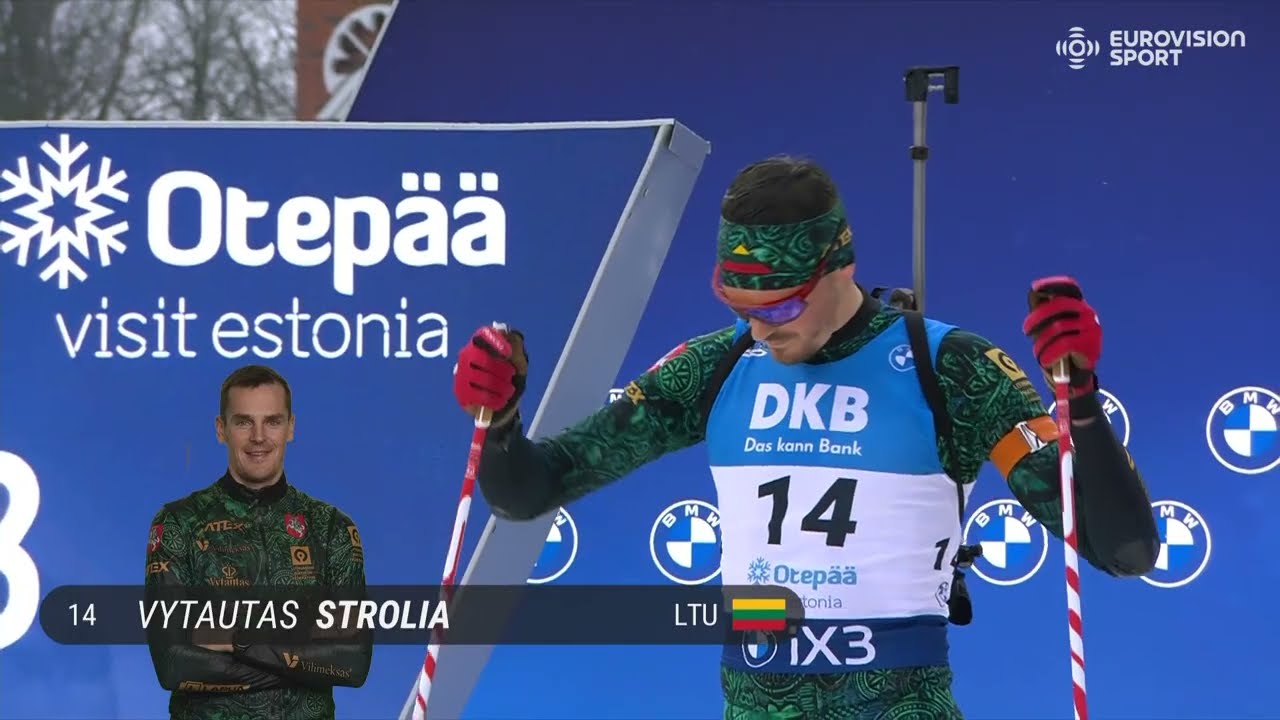 Biathlon World Cup 25-26, Race 47, Sprint Men, Otep&auml;&auml;, Estonia