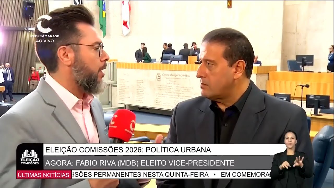 Fabio Riva é eleito vice-presidente da Comissão de Política Urbana