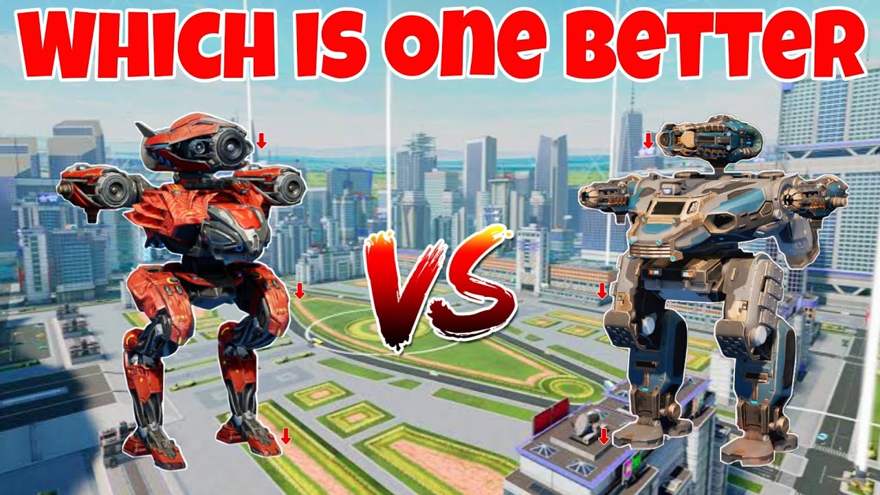 WR🔥 Condor[Nerf] VS Raptor[Nerf] Comparison ||WAR ROBOTS||
