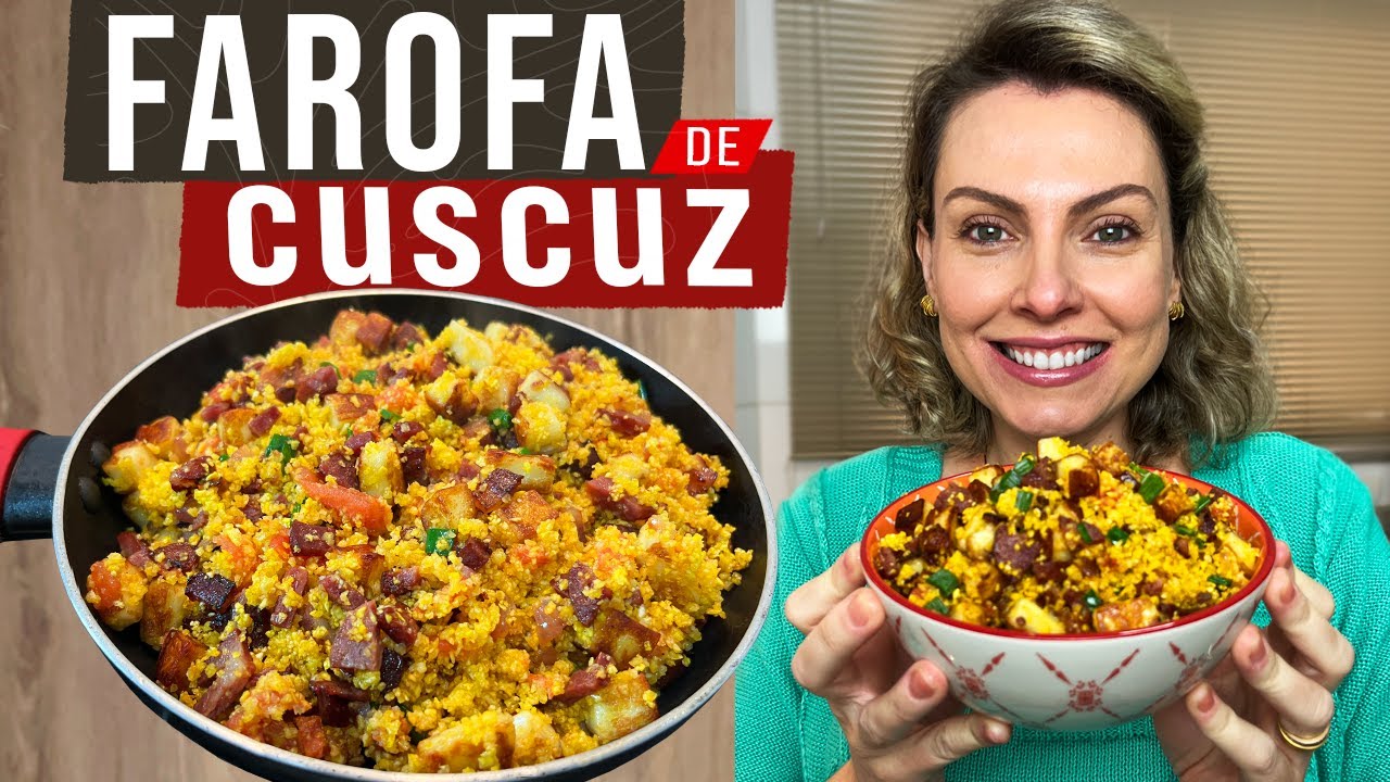 DESCUBRA A SENSACIONAL FAROFA DE CUSCUZ COM QUEIJO COALHO: O SEGREDO NORDESTINO!