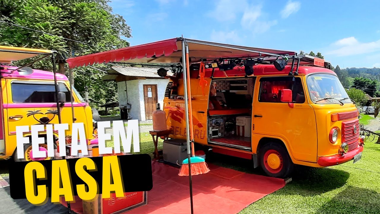UMA KOMBI HOME DIFERENTE  FEITA EM CASA - Projeto meu motorhome